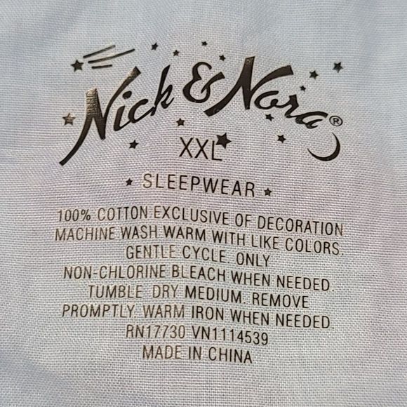 Nick & Nora Rubber Ducky Pajamas Y2k Plus Size XXL - Picture 9 of 16
